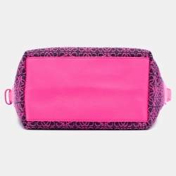 Pre Owned حقيبة كوبى كانفاس أناغرام صغيرة وردية من لويفي