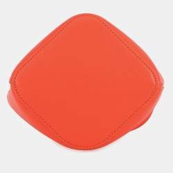 مملوكة مسبقًا Loewe Pebble Bucket 2-Way Shoulder Bag Orange Leather Size Mini
