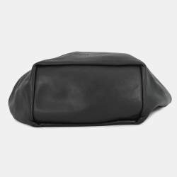 Pre Owned Loewe Squeeze Bag Chain Shoulder Bag Black Melonapalam Size Medium