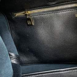 Pre Owned Loewe Squeeze Bag Chain Shoulder Bag Black Melonapalam Size Medium