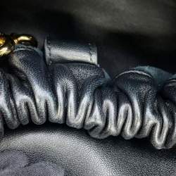 Pre Owned Loewe Squeeze Bag Chain Shoulder Bag Black Melonapalam Size Medium