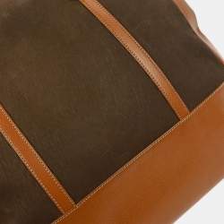 Pre Owned Loewe Belasquez L25 Brown Leather Tote Bag