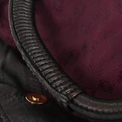 Pre Owned حقيبة لويفي إير جلد نابا أسود