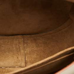 Pre Owned Loewe Gate Medium Grey/Brown Leather Shoulder Bag