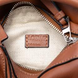 Pre Owned حقيبة لويفي اللغز جلد بني نانو