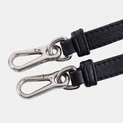 Pre Owned Loewe Black, Pink Small Repeat Anagram Leather Missy Satchel