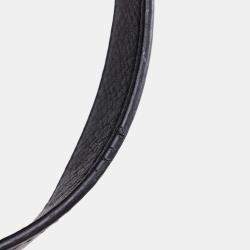 Pre Owned Loewe Black, Pink Small Repeat Anagram Leather Missy Satchel