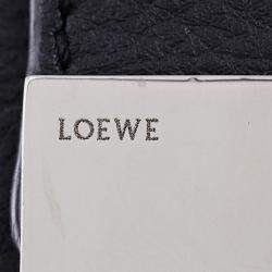 Pre Owned Loewe Black, Pink Small Repeat Anagram Leather Missy Satchel