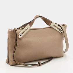 مملوكة مسبقًا Loewe Missy Small Beige/Brown Leather Shoulder Bag