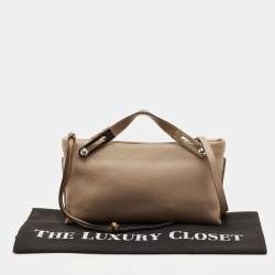 مملوكة مسبقًا Loewe Missy Small Beige/Brown Leather Shoulder Bag
