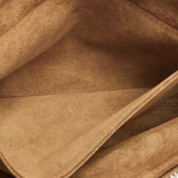 مملوكة مسبقًا Loewe Missy Small Beige/Brown Leather Shoulder Bag