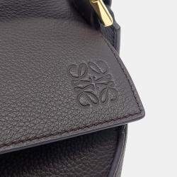 مملوكة مسبقًا Loewe Brown Leather Puzzle Bag Small