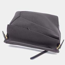 مملوكة مسبقًا Loewe Brown Leather Puzzle Bag Small