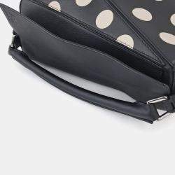 Pre Owned Loewe Black Leather Puzzle Bag