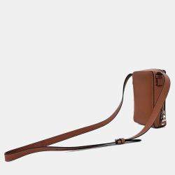 Pre Owned Loewe Brown Leather box bag