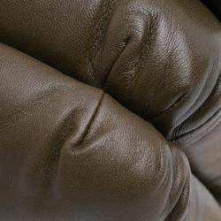 Pre Owned Loewe Green Shiny Lambskin Goya Puffer Bag