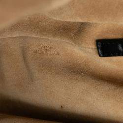 Pre Owned Loewe Black Calfskin Ondas Flamenco Knot Crossbody