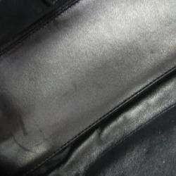 Pre Owned حقيبة لويفي أمازونا ٢٨ فرو وجلد بيج/أسود