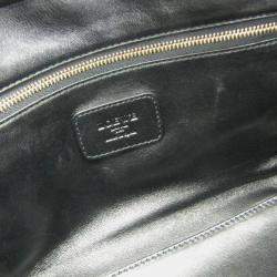 Pre Owned حقيبة لويفي أمازونا ٢٨ فرو وجلد بيج/أسود