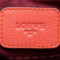 Pre Owned حقيبة يد لويفي جلد حمراء