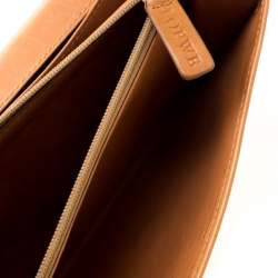 Loewe Tan Signature Leather Continental Wallet