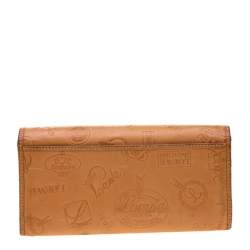 Loewe Tan Signature Leather Continental Wallet