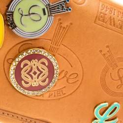 Loewe Tan Signature Leather Continental Wallet