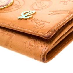 Loewe Tan Signature Leather Continental Wallet