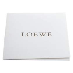 مملوكة مسبقًا Loewe Light Brown Leather and Suede Woven Amazona 36 Tote
