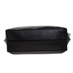 Loewe Black Leather Front Slit Hobo