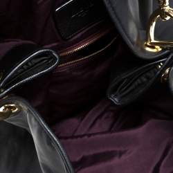 Loewe Black Leather Knot Hobo