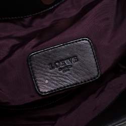 Loewe Black Leather Knot Hobo
