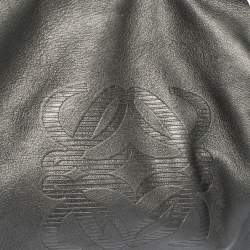 مملوكة مسبقًا Loewe Metallic Nappa Leather Aire Hobo