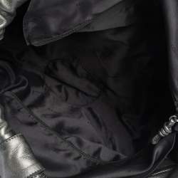 مملوكة مسبقًا Loewe Metallic Nappa Leather Aire Hobo