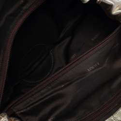 Pre Owned Loewe Metallic Gold Leather Aire Tote