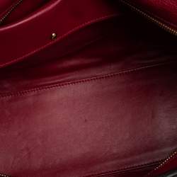 مملوكة مسبقًا حقيبة يد لويفي "أمازونا" جلد ثلاثية اللون