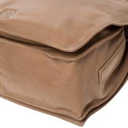 مملوكة مسبقًا Loewe Brown Leather Flamenco Shoulder Bag
