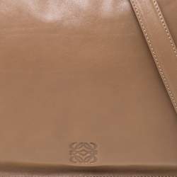 مملوكة مسبقًا Loewe Brown Leather Flamenco Shoulder Bag