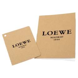 مملوكة مسبقًا Loewe Brown Leather Flamenco Shoulder Bag