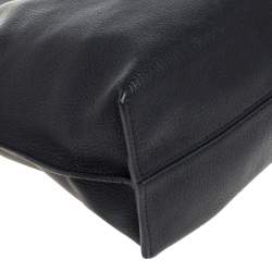 Loewe Black Leather Flamenco Knot Hobo