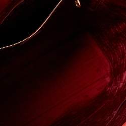 Pre Owned حقيبة شوبر لويفي جلد برتقالي