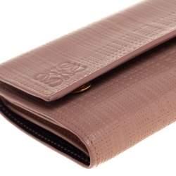 Loewe Old Rose Leather Trifold Wallet
