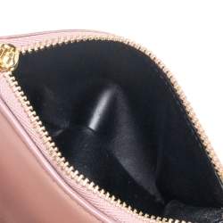 Loewe Old Rose Leather Trifold Wallet