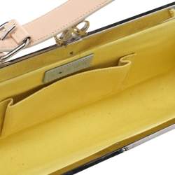 Pre Owned Loewe Blue Leather Baguette Bag