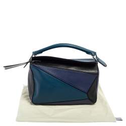Pre Owned Loewe Multicolor Small Puzzle Shoulder Bag