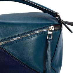 Pre Owned Loewe Multicolor Small Puzzle Shoulder Bag