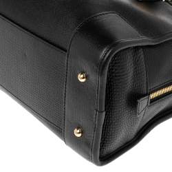 مملوكة مسبقًا حقيبة ساتشل لويفي  أمازونا جلد أسود 