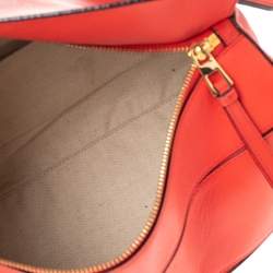 Loewe Scarlet Leather Puzzle Top Handle Bag