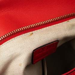 Loewe Scarlet Leather Puzzle Top Handle Bag