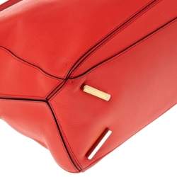 Loewe Scarlet Leather Puzzle Top Handle Bag